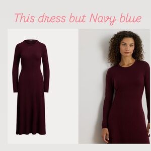 Navy LRL dress